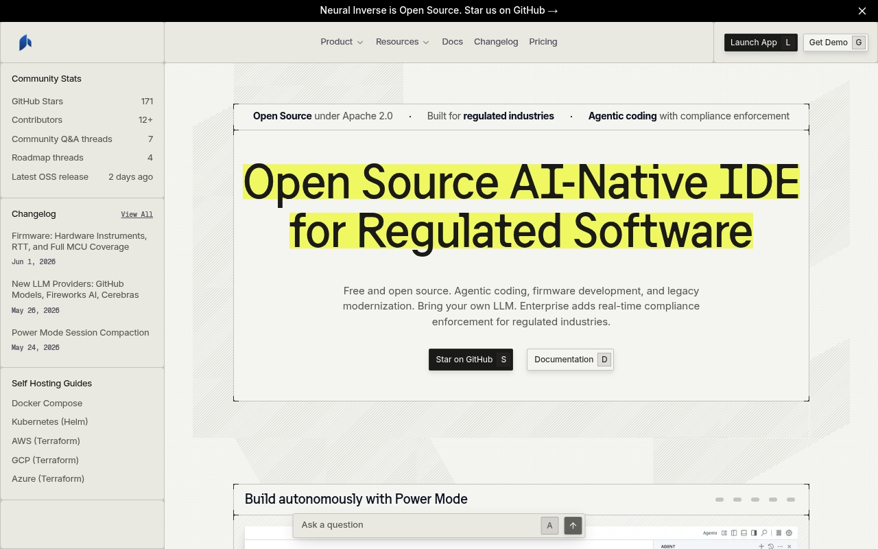 Neural Inverse website
