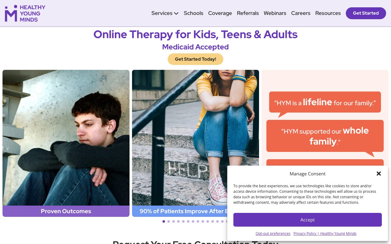 HYM website