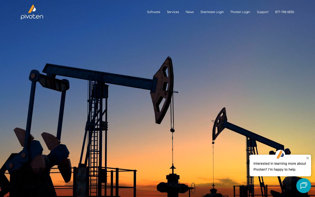 Pivoten website