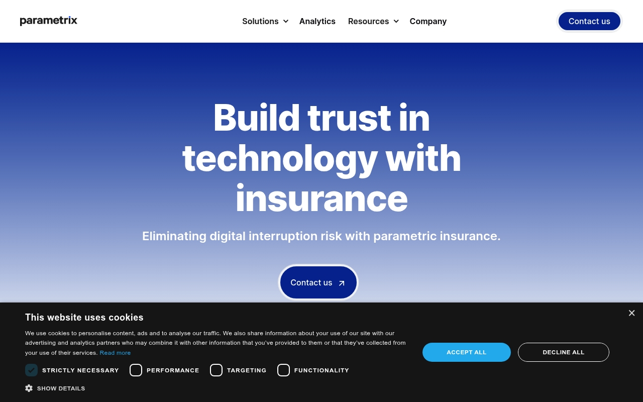 Parametrix website
