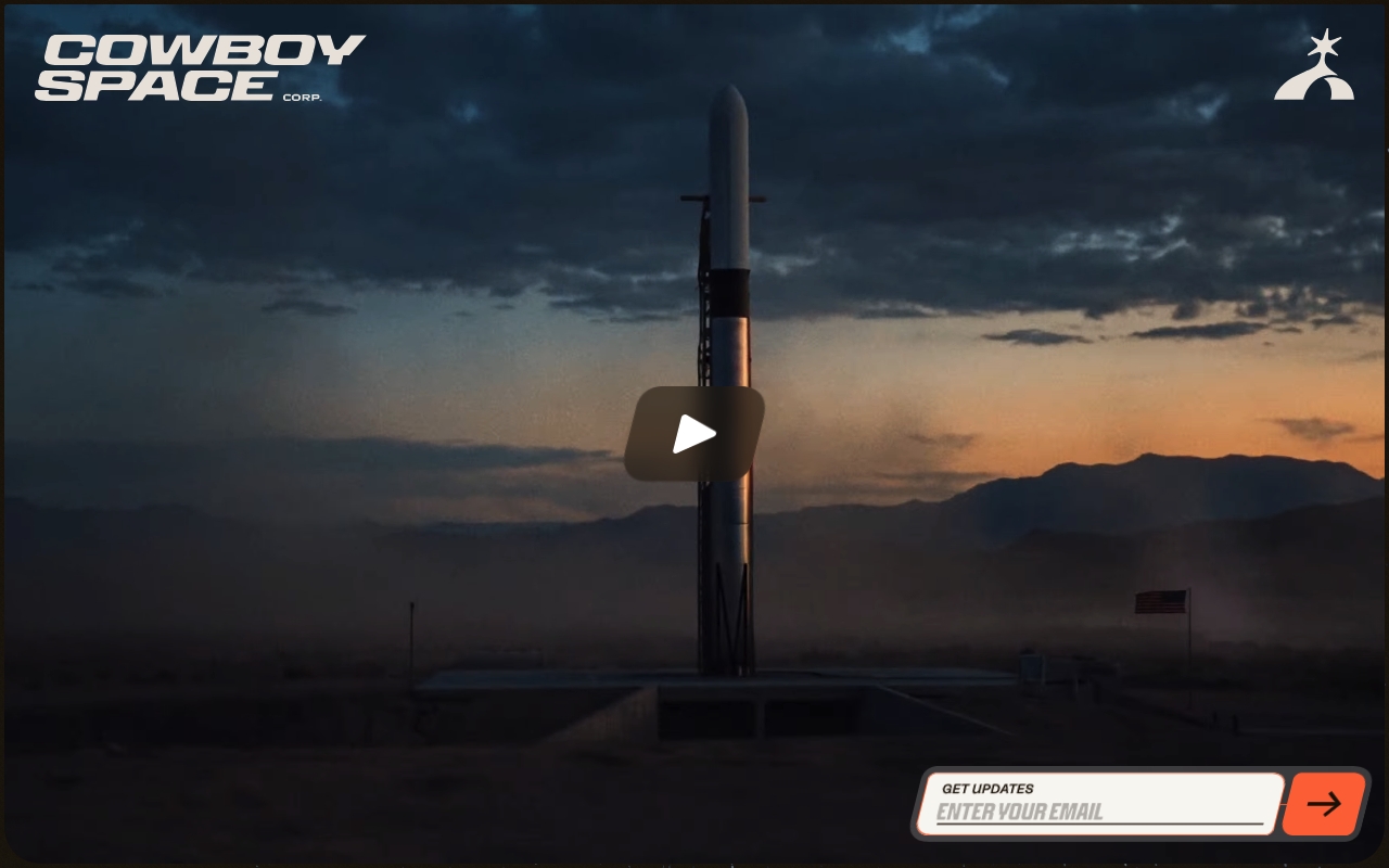 Cowboy Space website