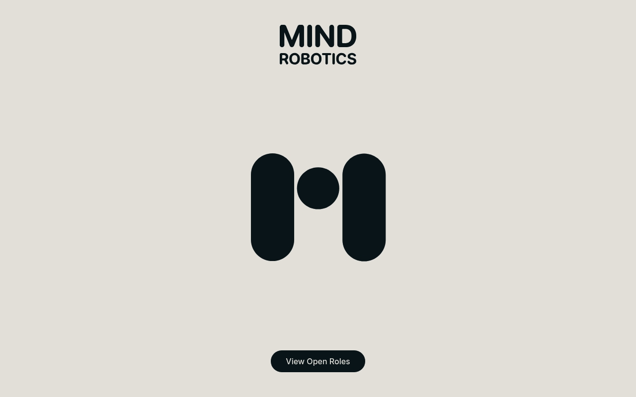 Mind Robotics website