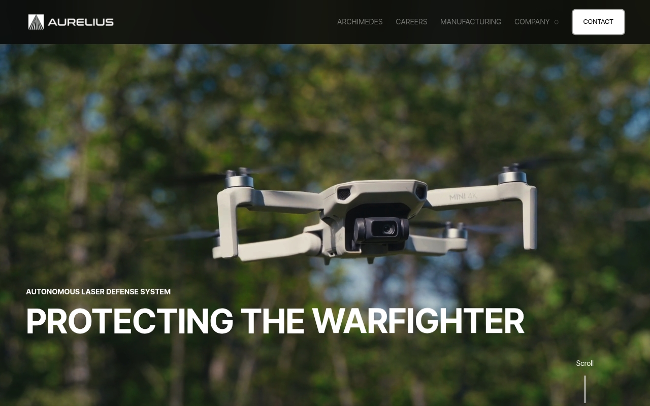 Aurelius Systems website