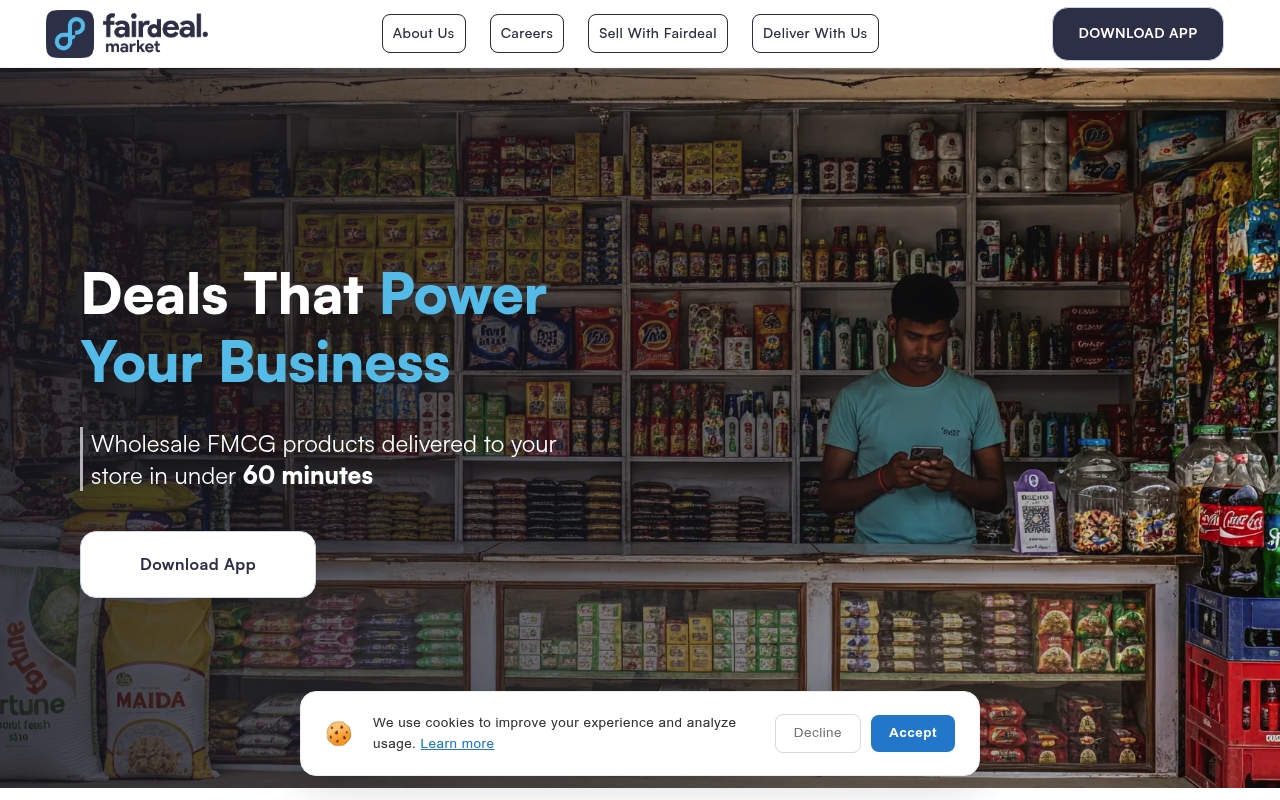 Fairdeal.Market website