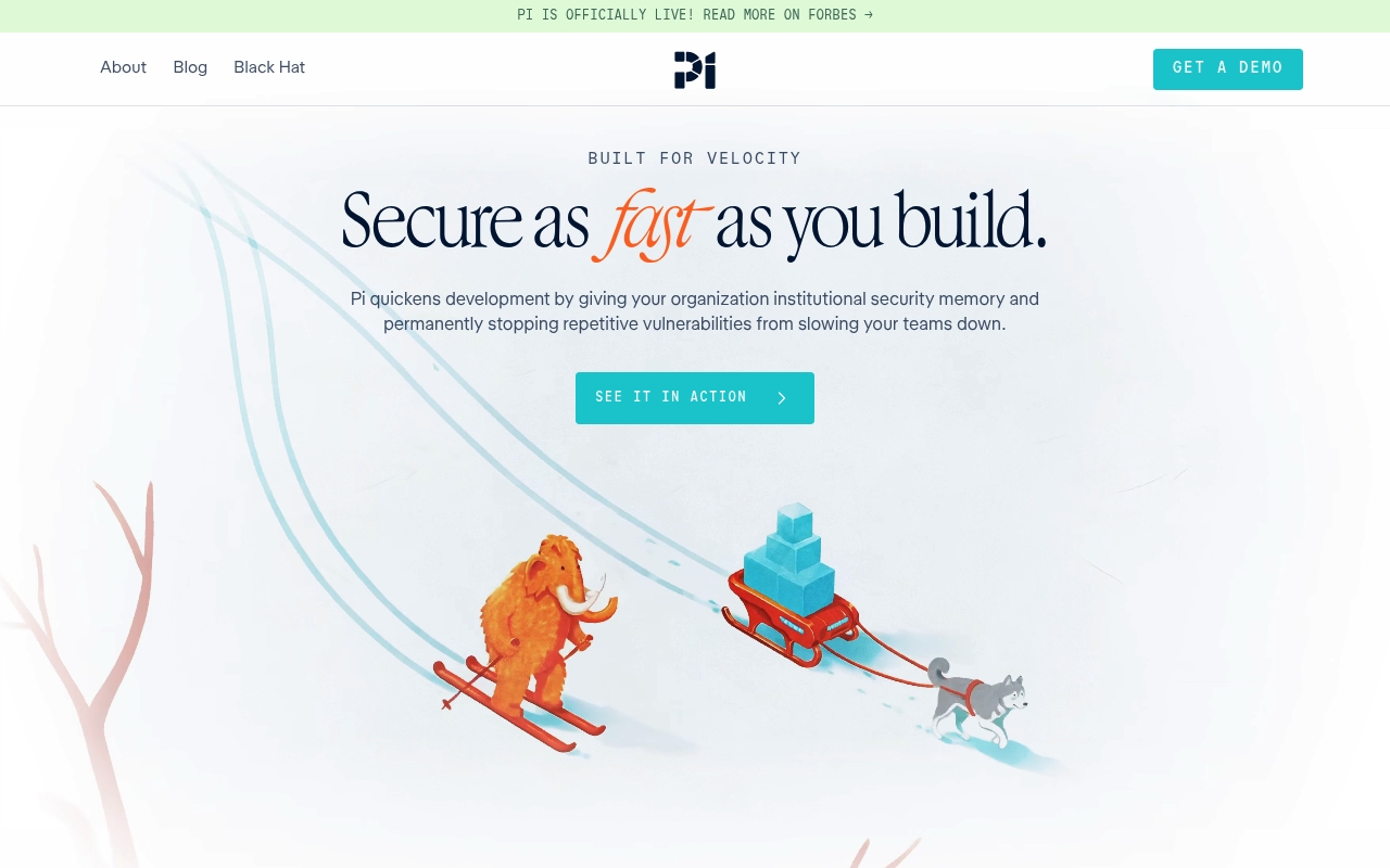 Pi Security website