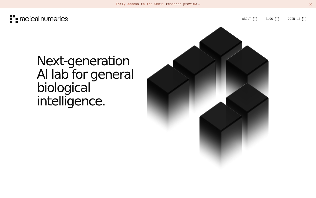 Radical Numerics website