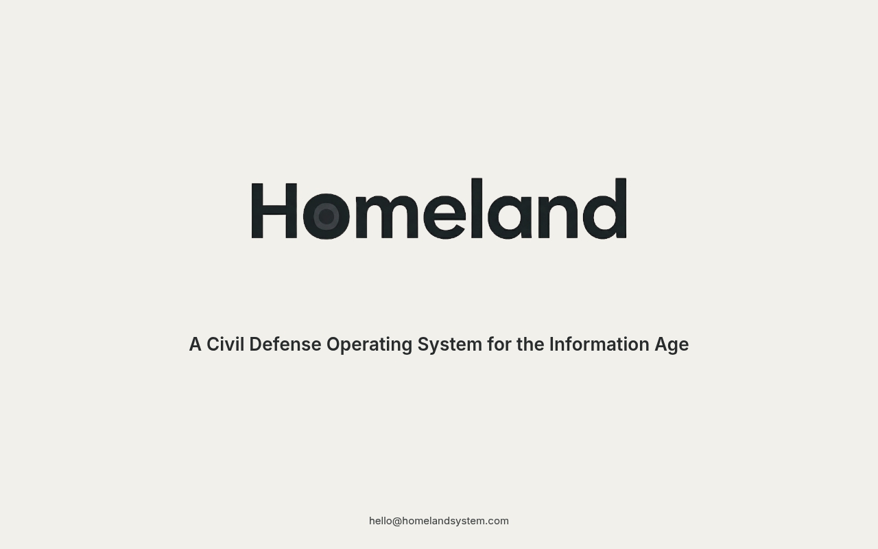 Homeland website