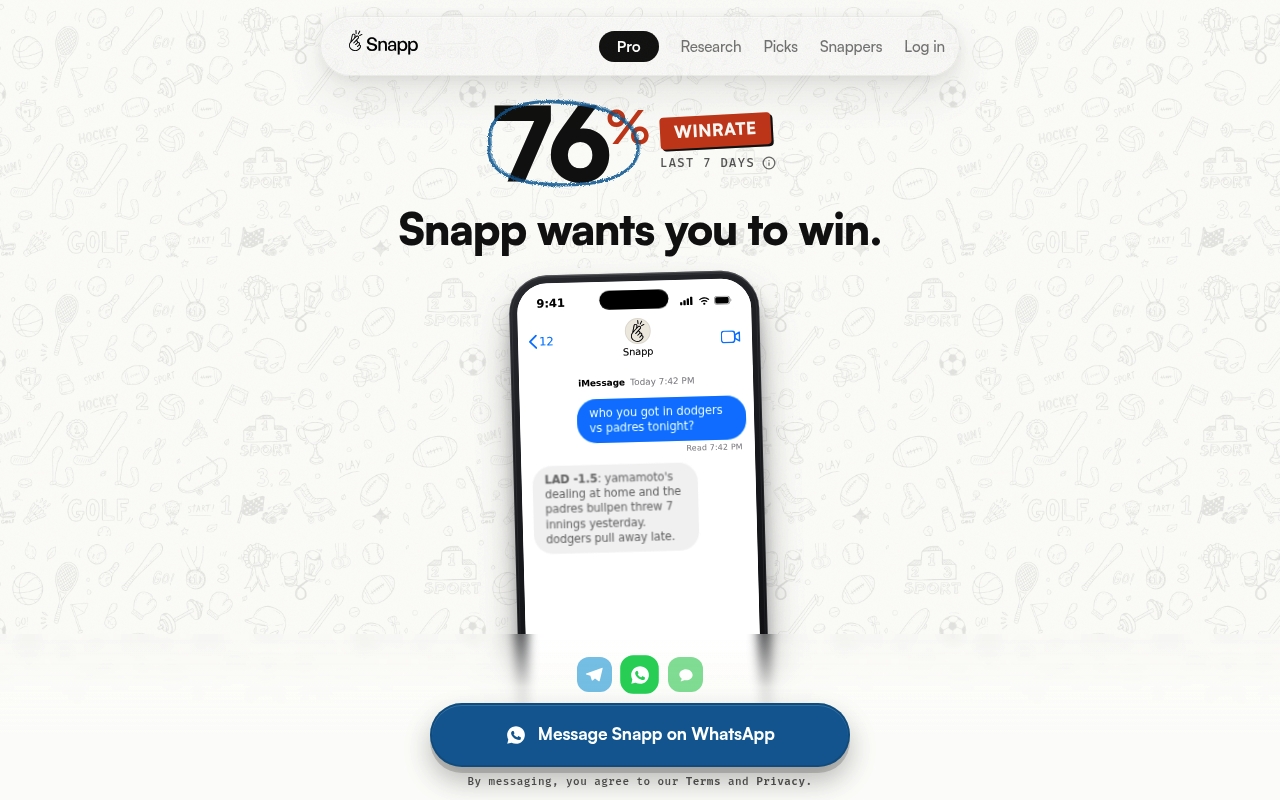 Snapp website