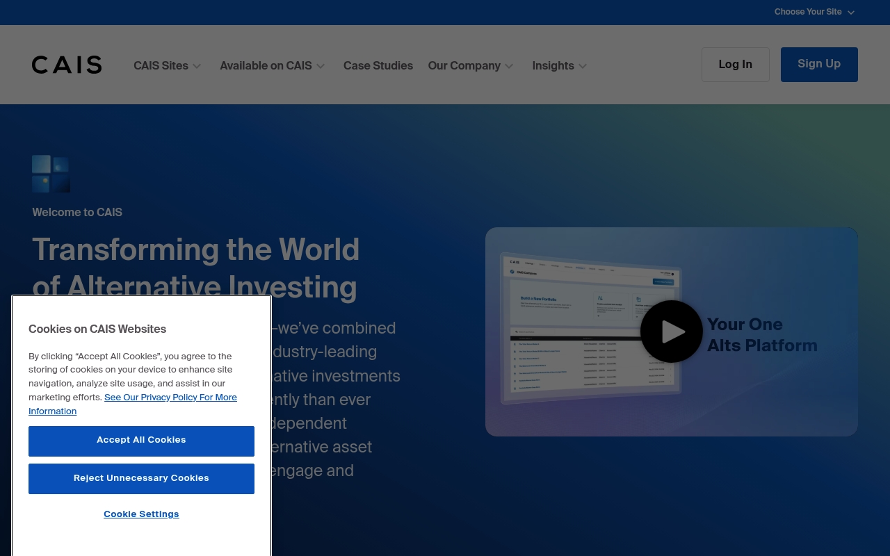 CAIS website