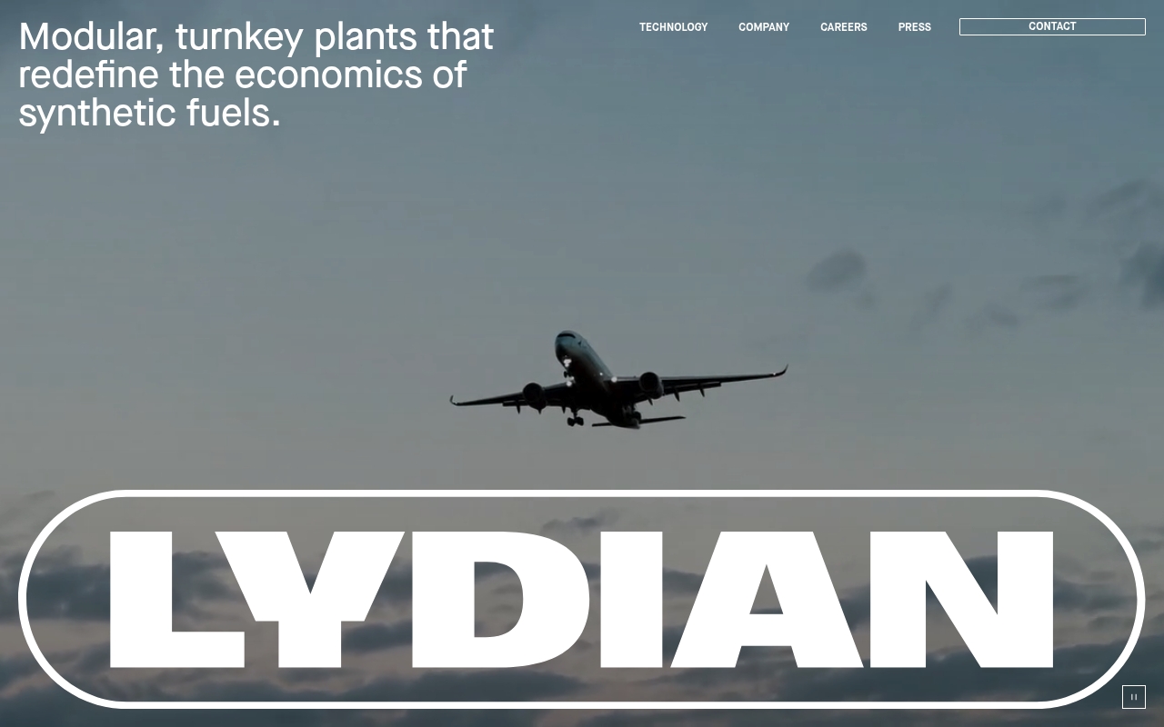 Lydian website