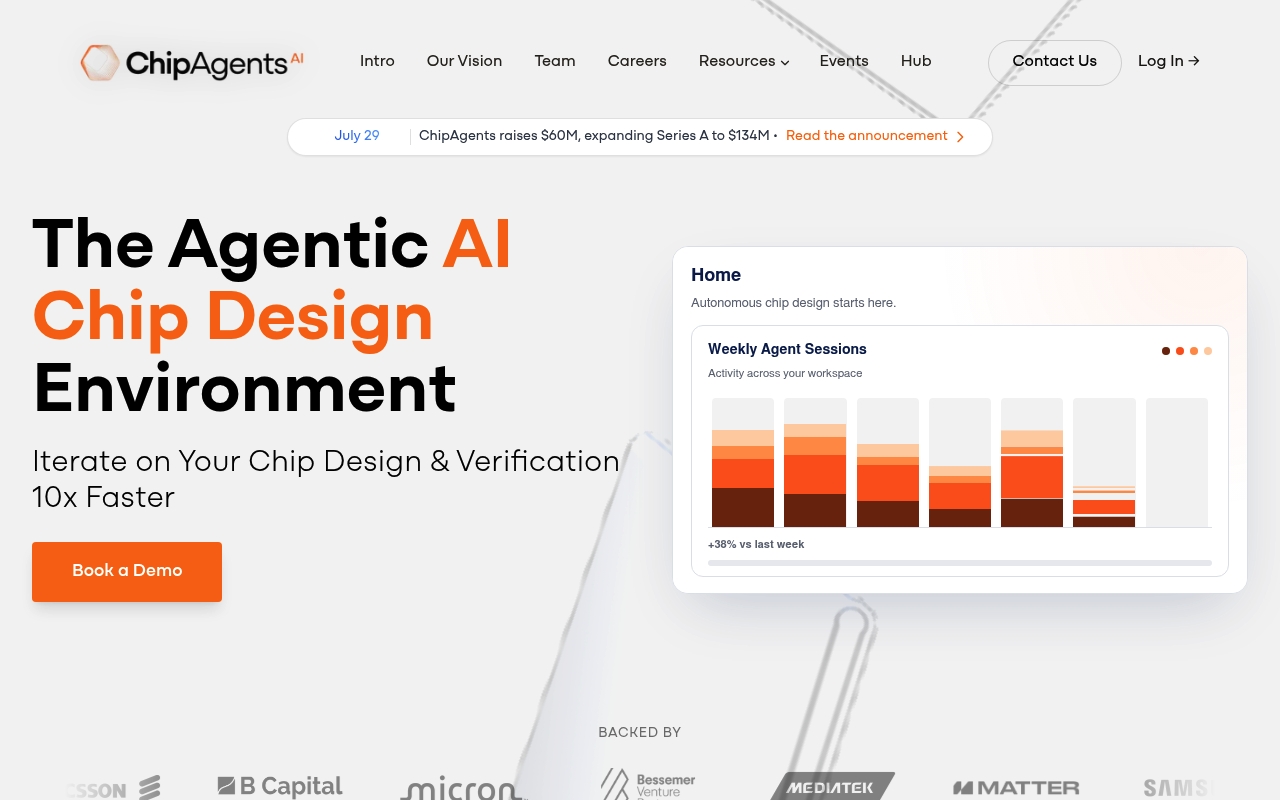 ChipAgents website