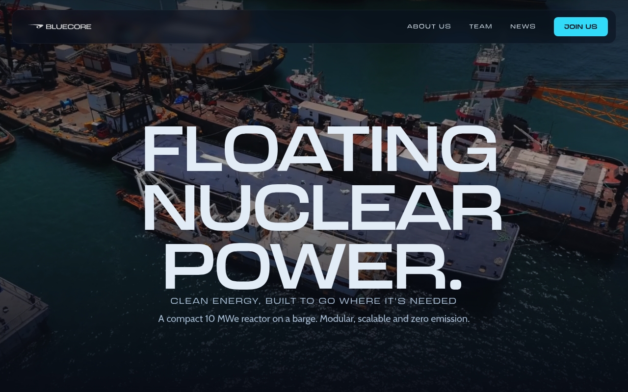 Bluecore Energy website
