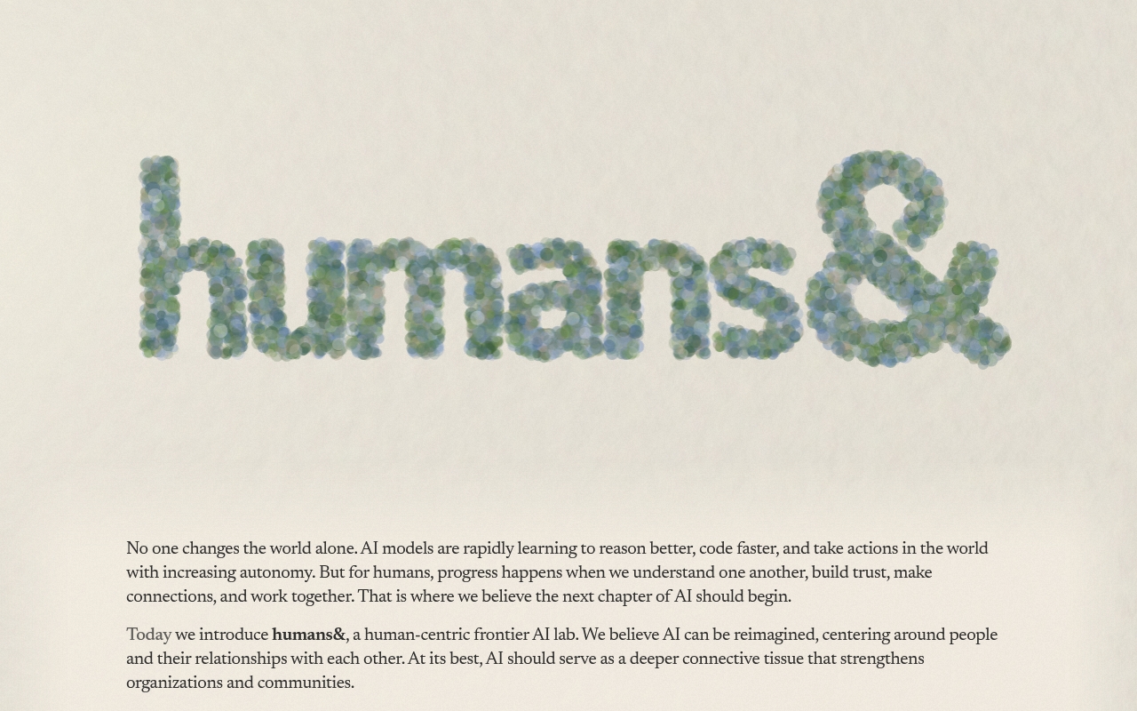 humans& website