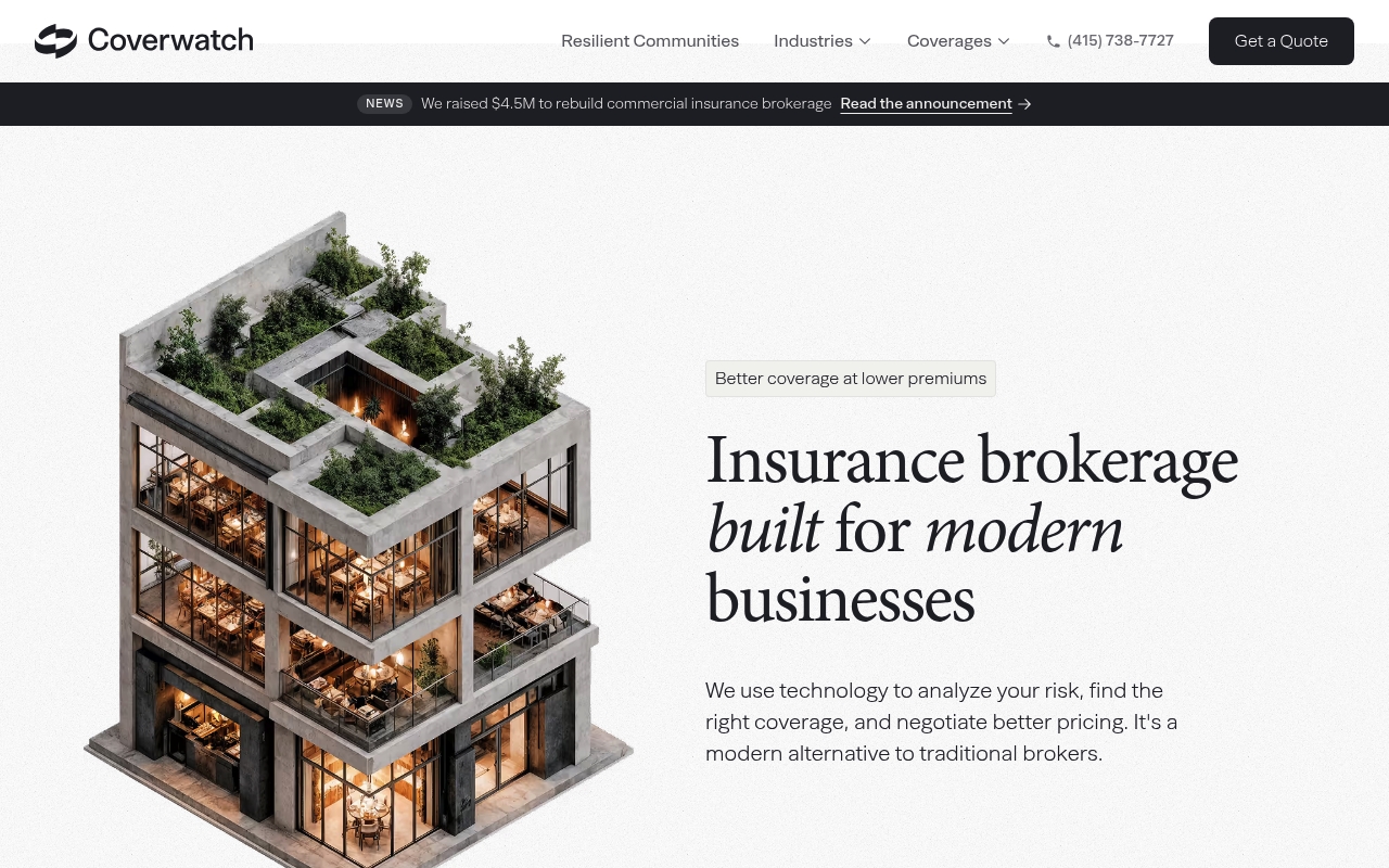 Coverwatch website