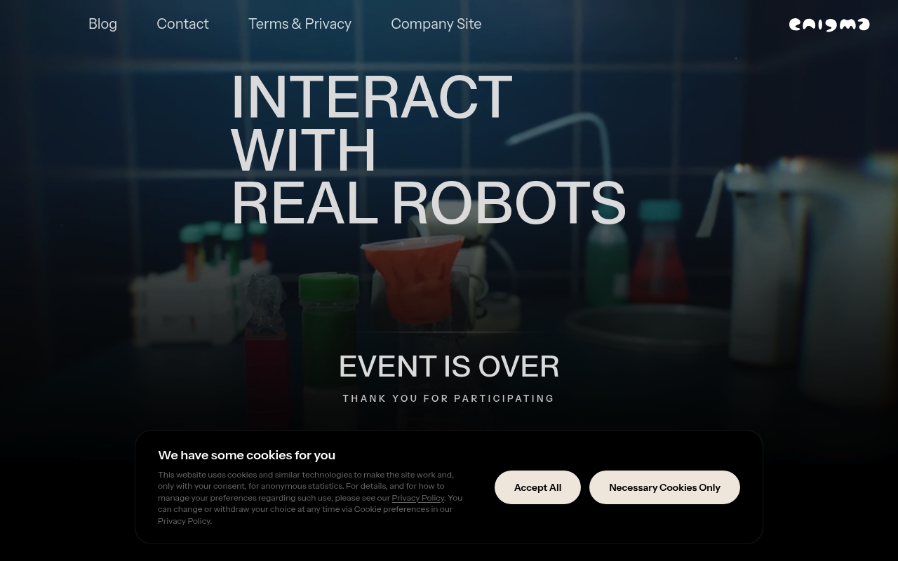Enigma website