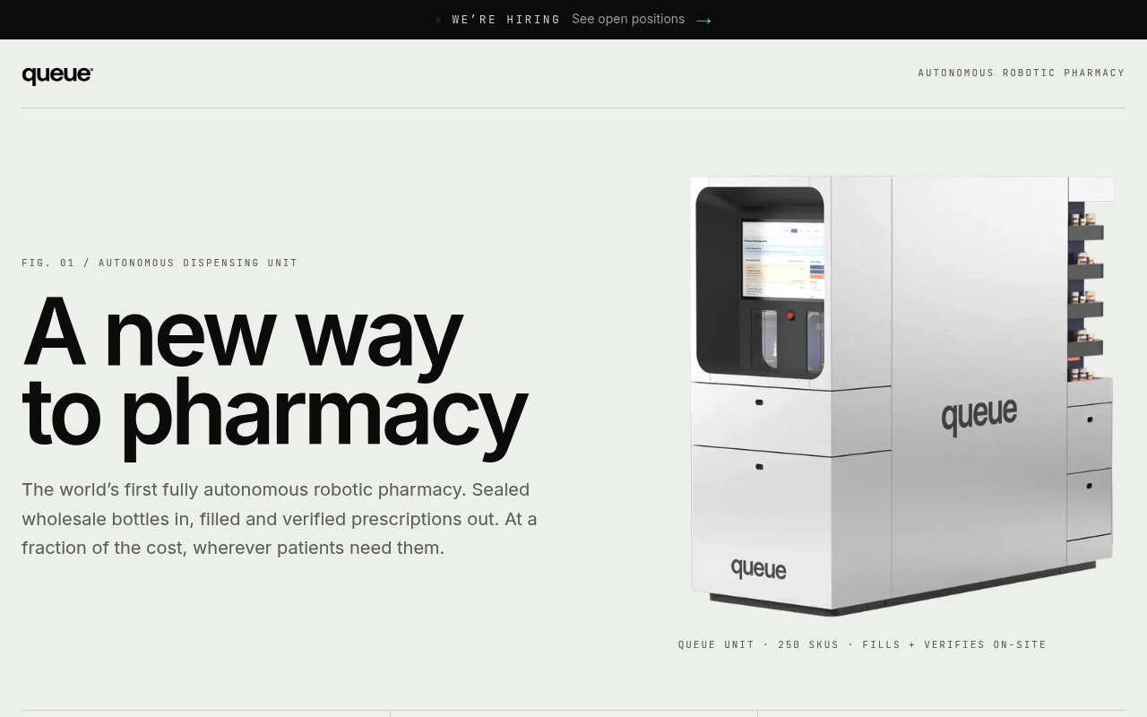 Queue website