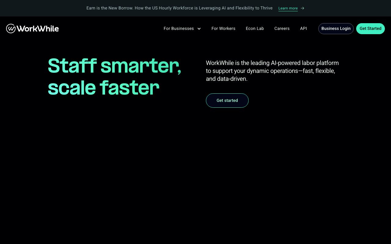 WorkWhile website