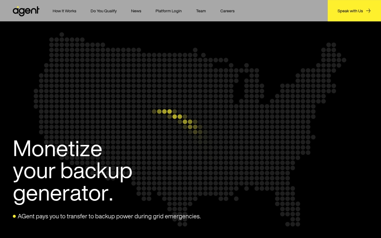 AGent Energy website