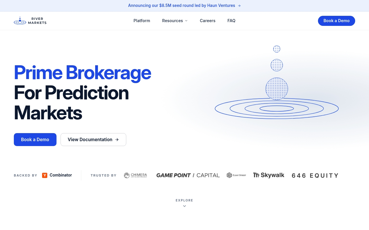 River Markets website