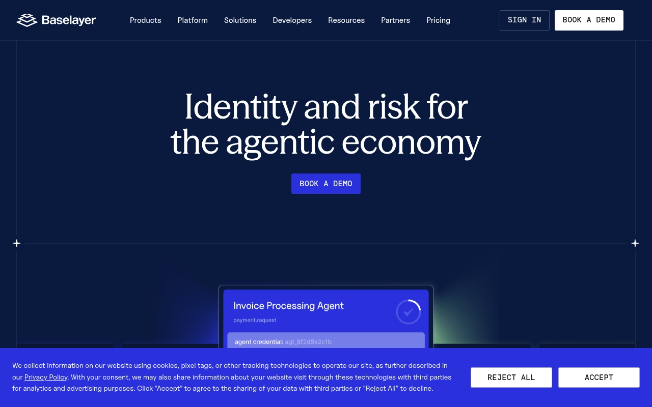 Baselayer website