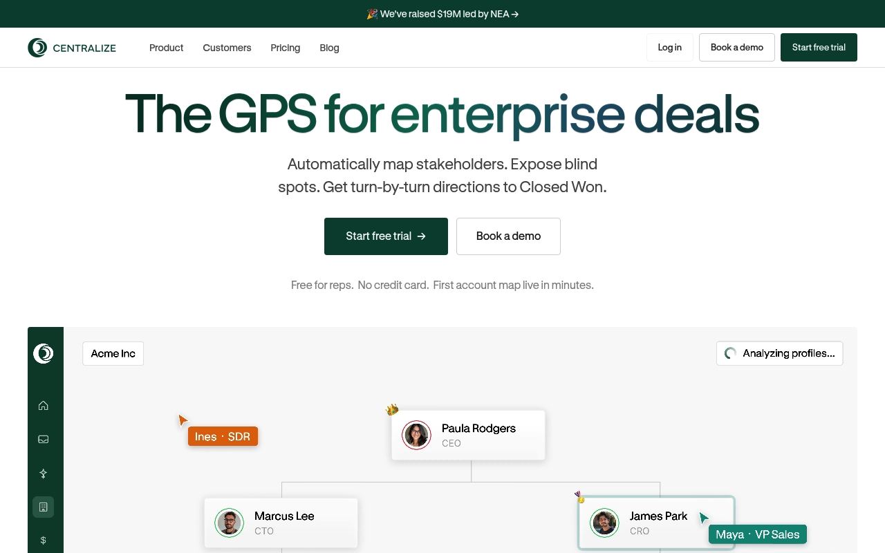 Centralize website