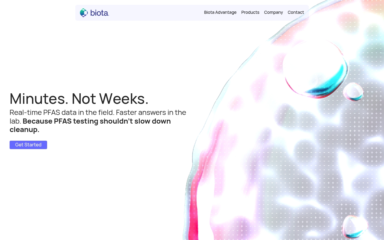 Biota website