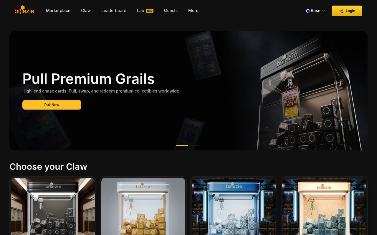 Beezie website