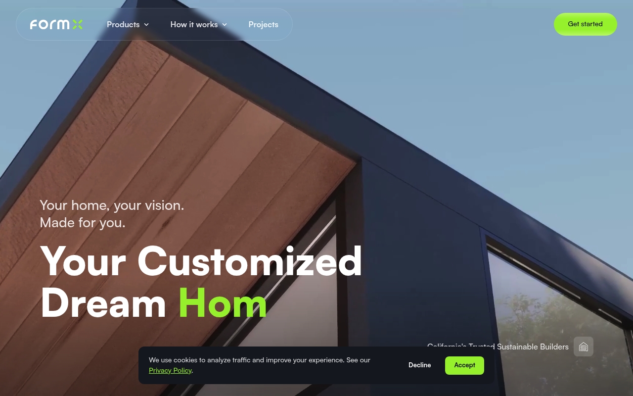 Form X website