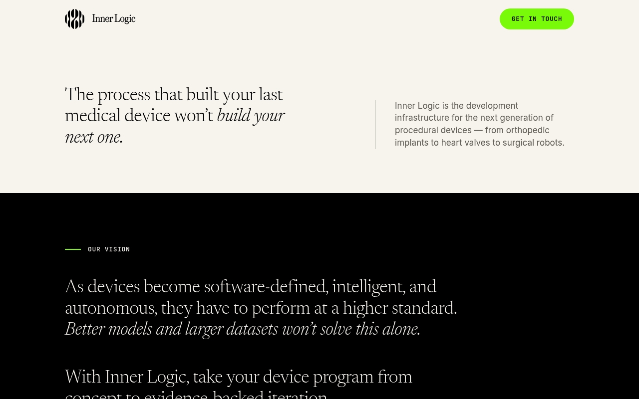 Inner Logic website