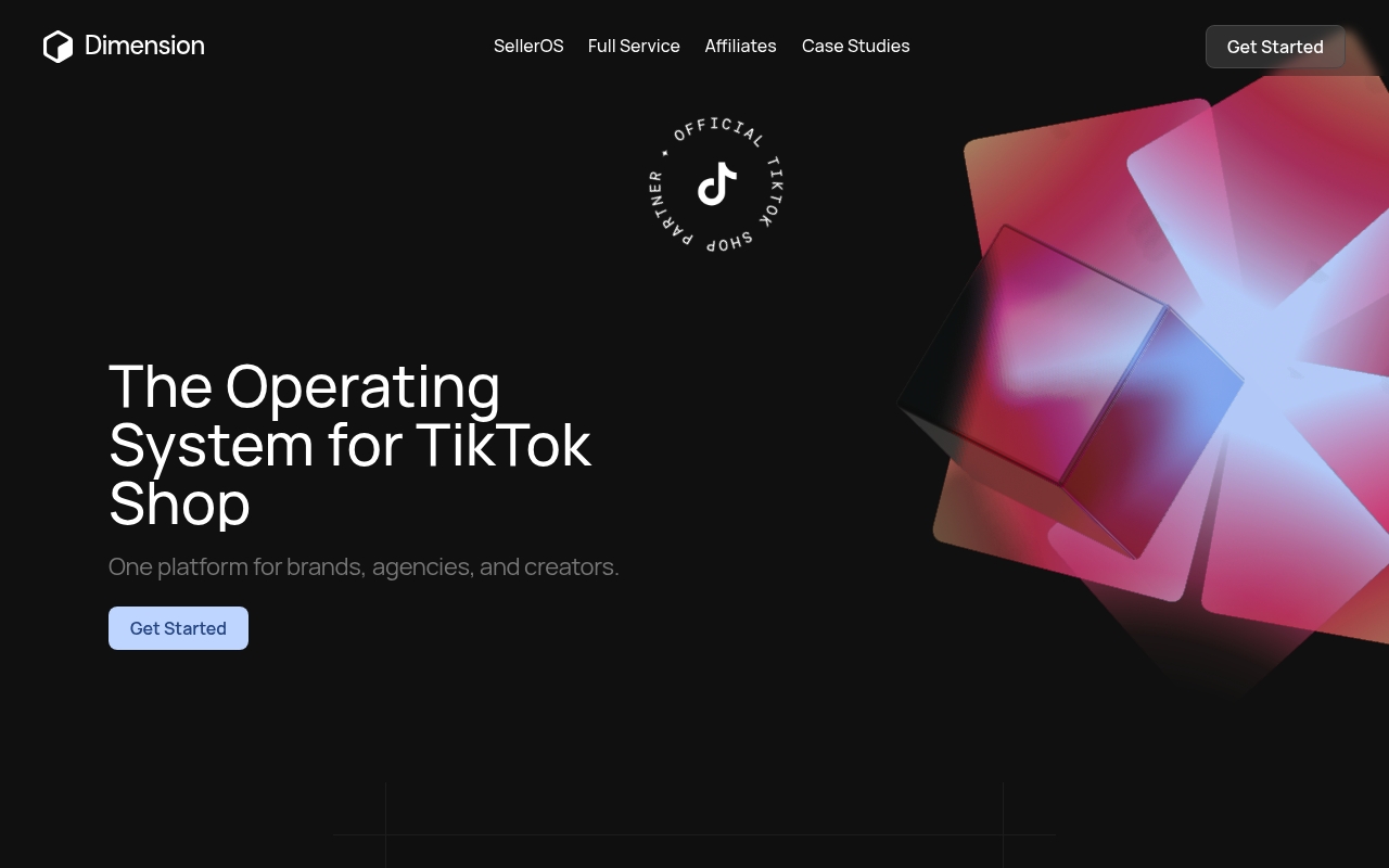 Dimension Studios website