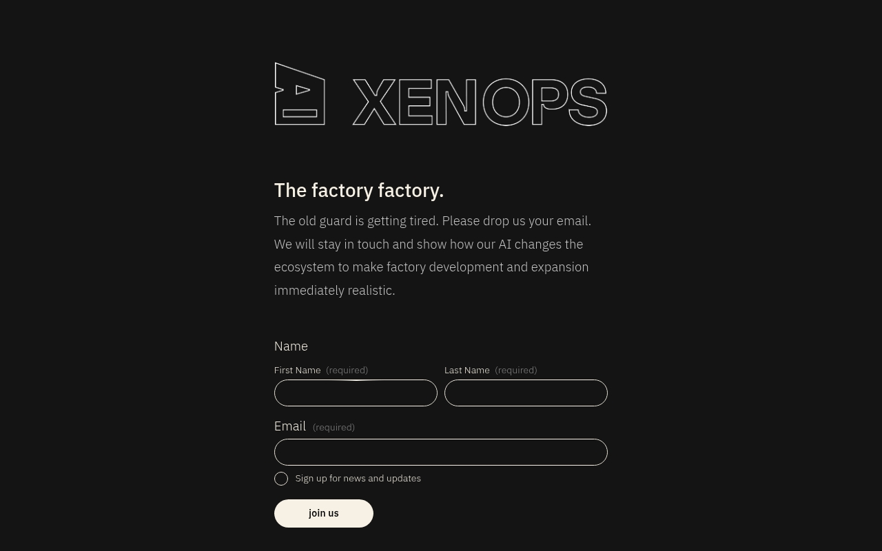 Xenops Technologies website