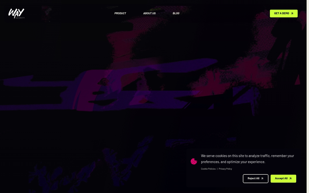 Way Security website