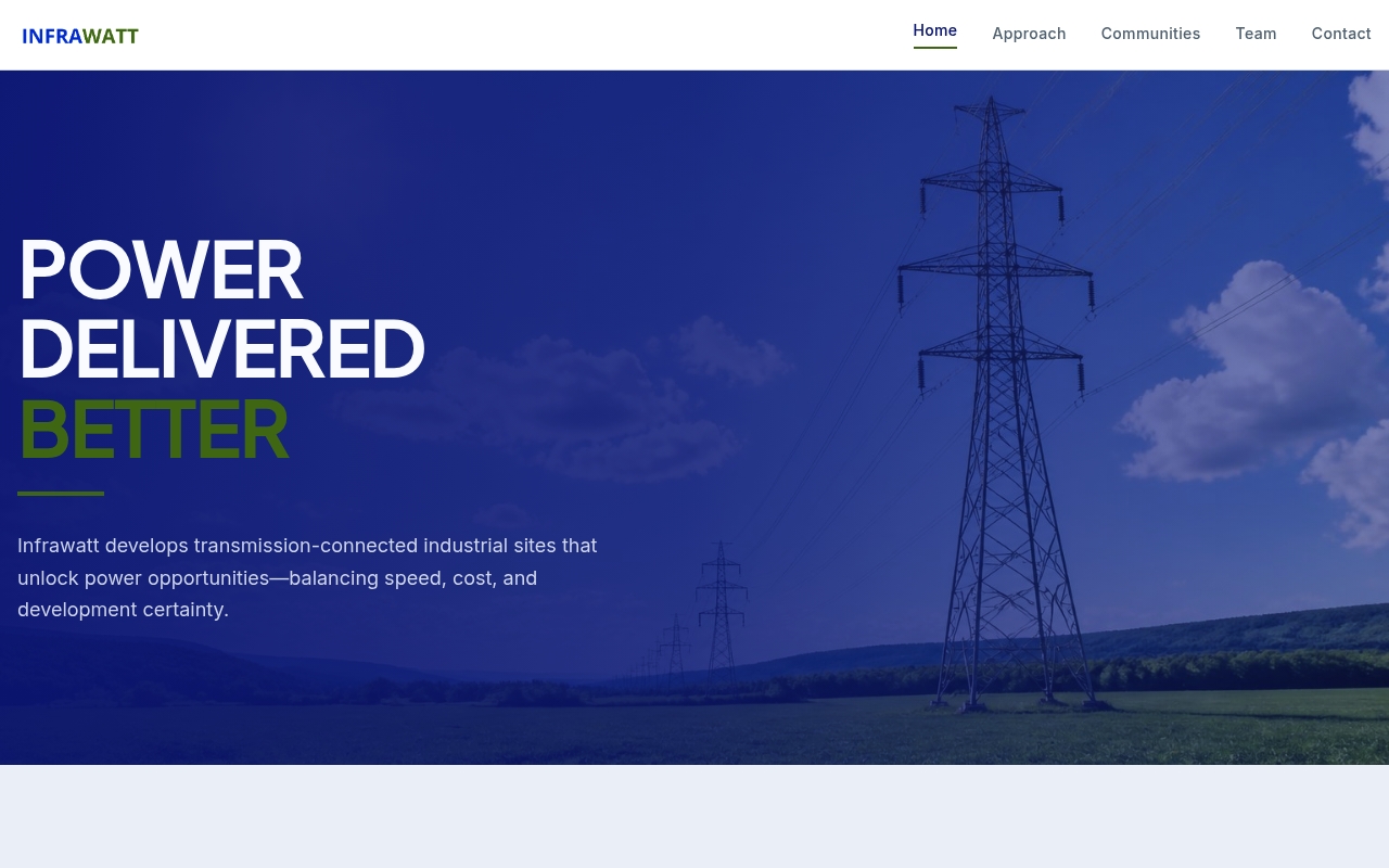 Infrawatt website