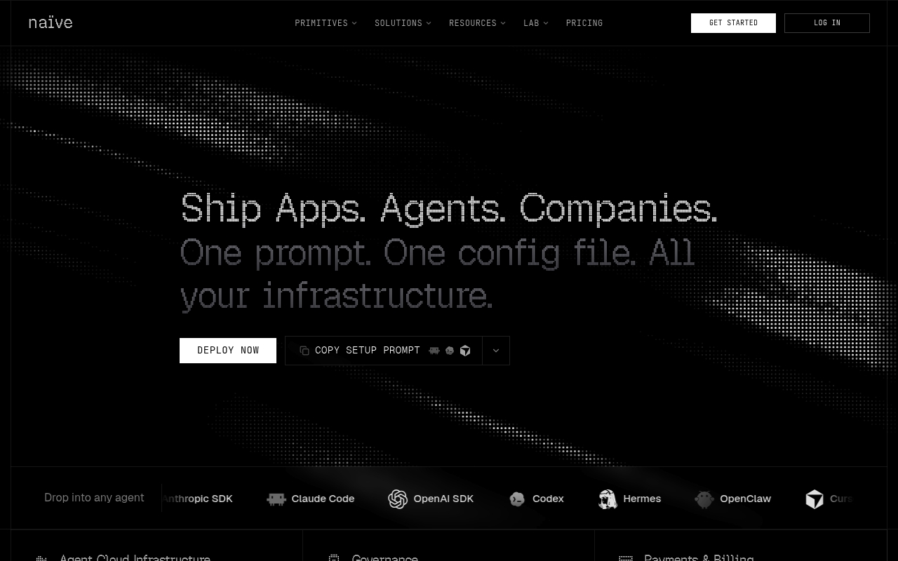 Naive website
