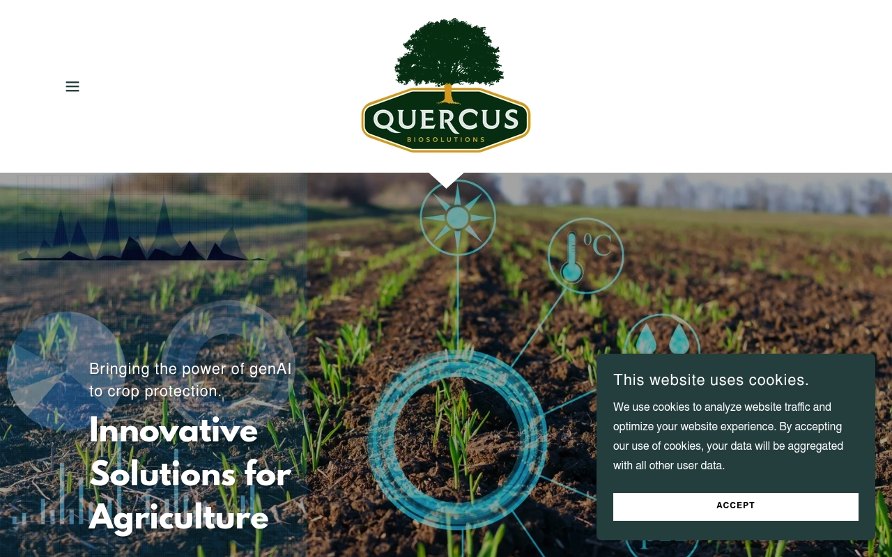 Quercus Biosolutions website