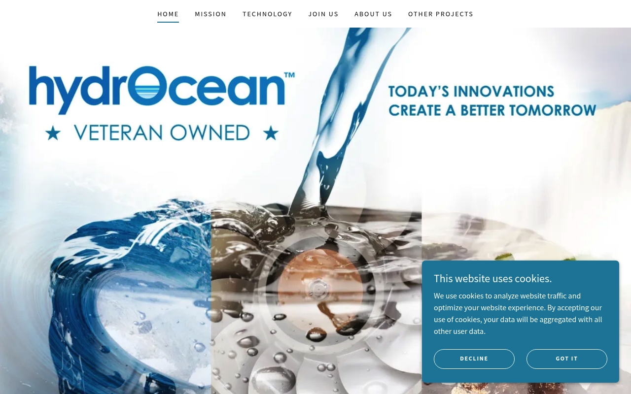 hydrOcean Energy website