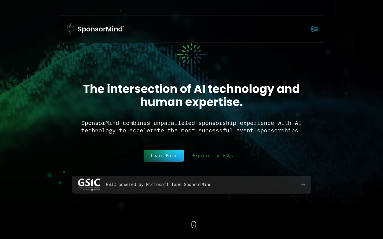 Sponsormind website