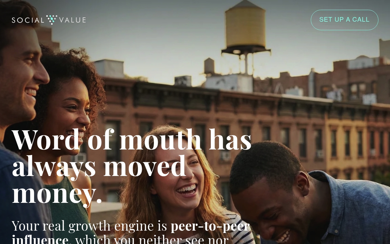 Social Value website
