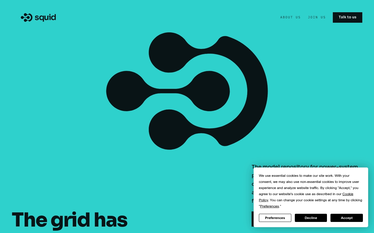 Squid website
