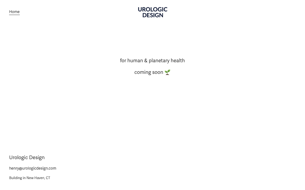 Urologic Design website