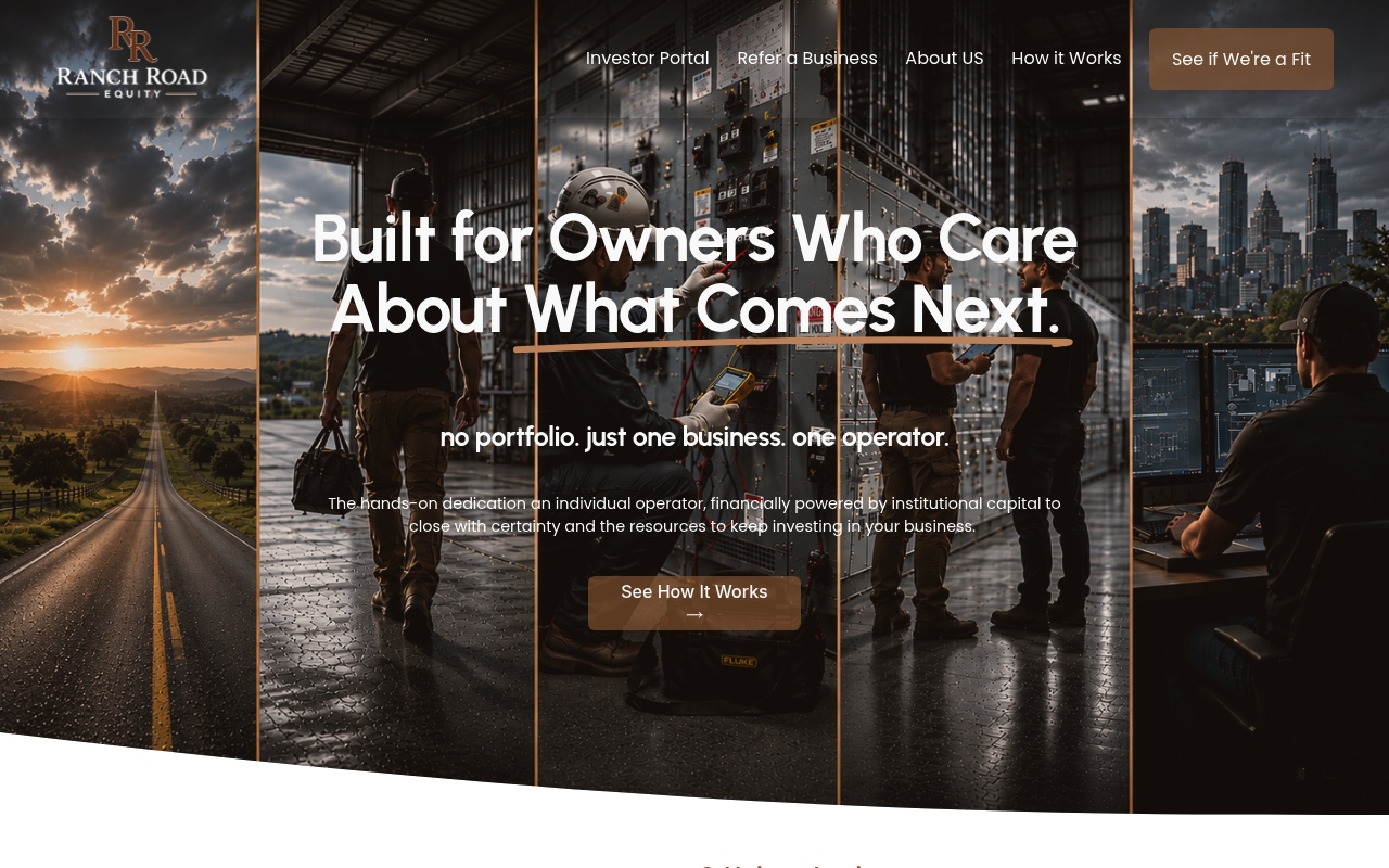 Ranch Road Equity website