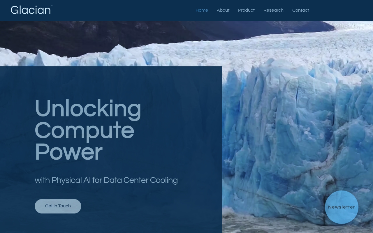Glacian website