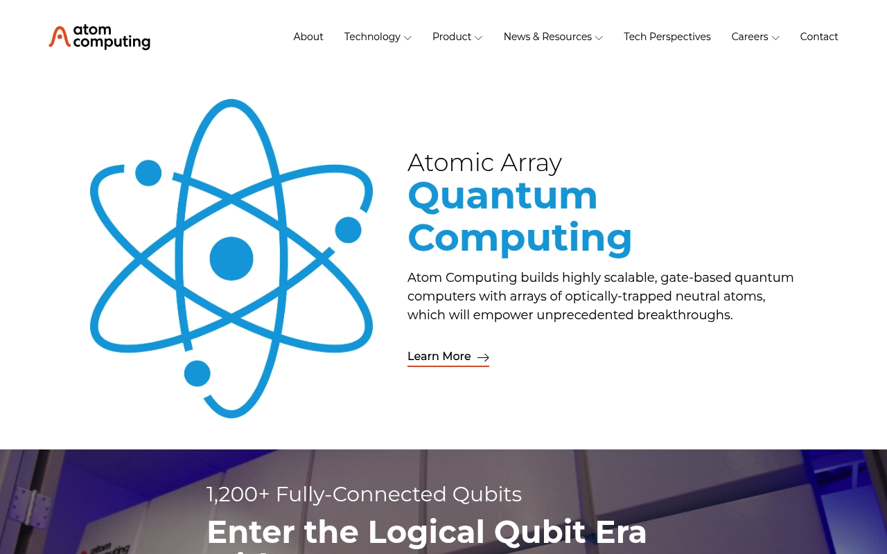 Atom Computing website