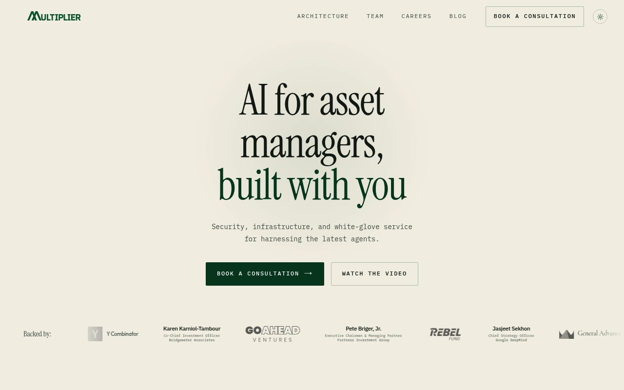 Multiplier website