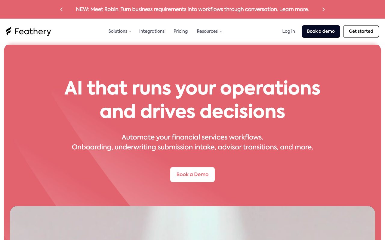 Feathery website