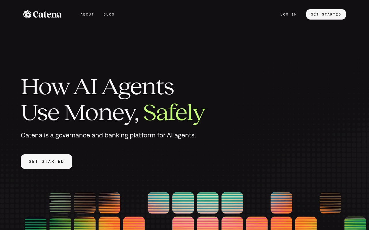 Catena Labs website