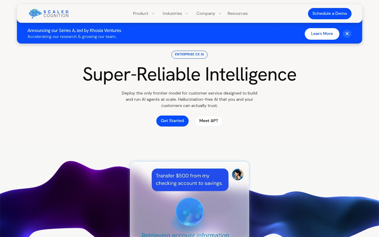 Scaled Cognition website