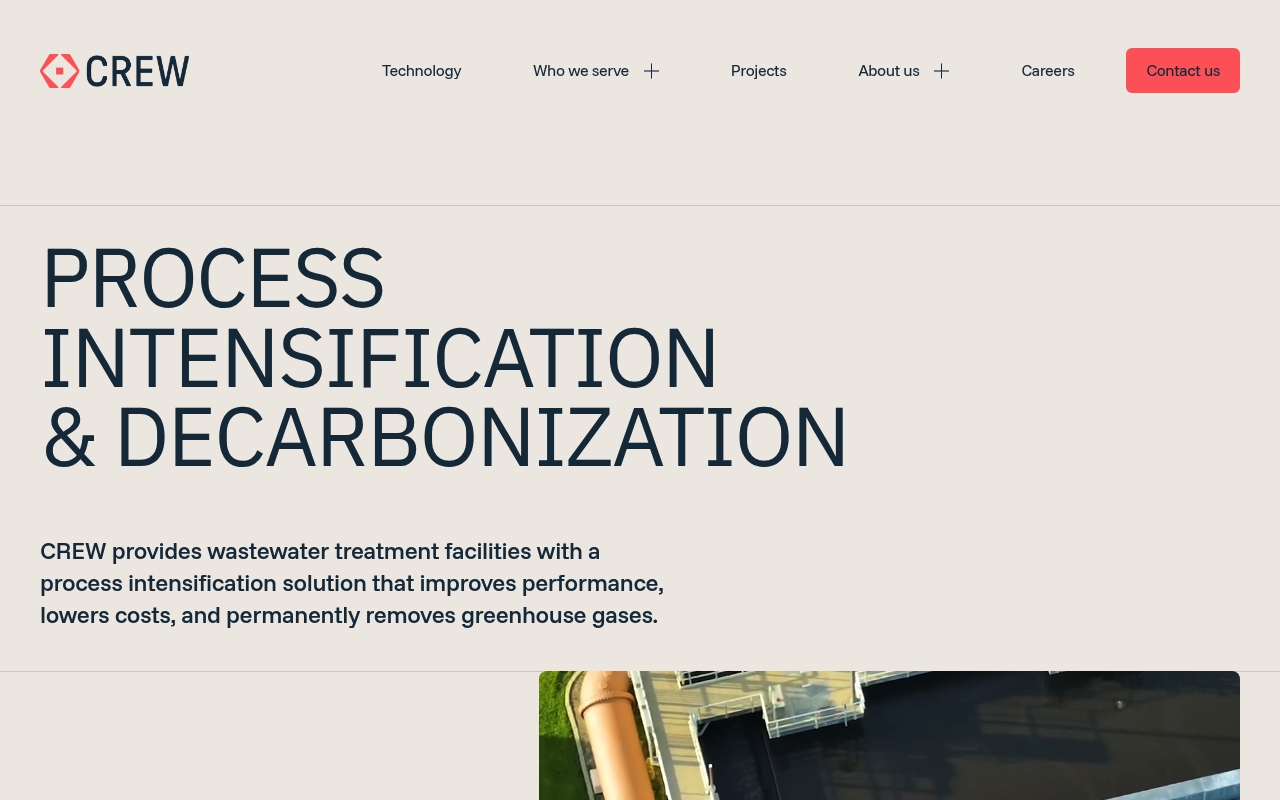 CREW Carbon website