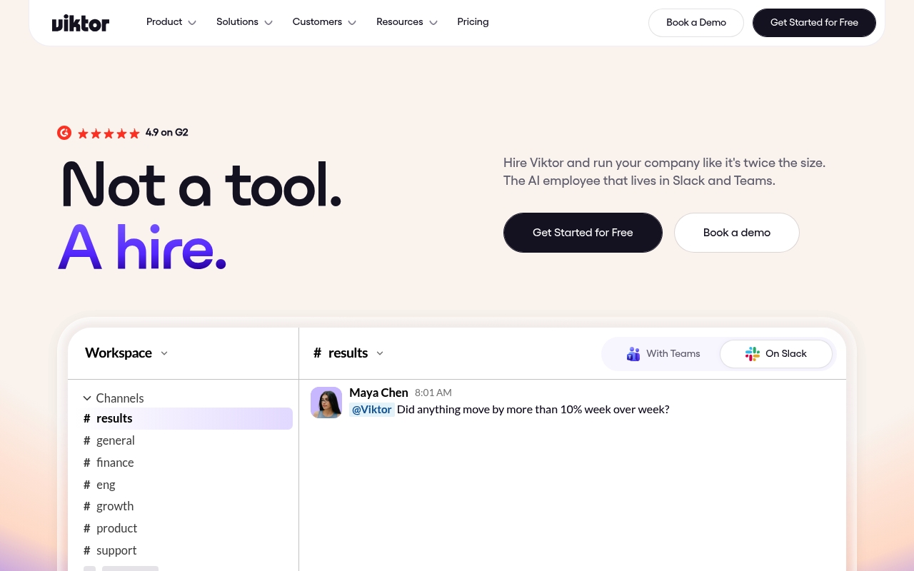Viktor website