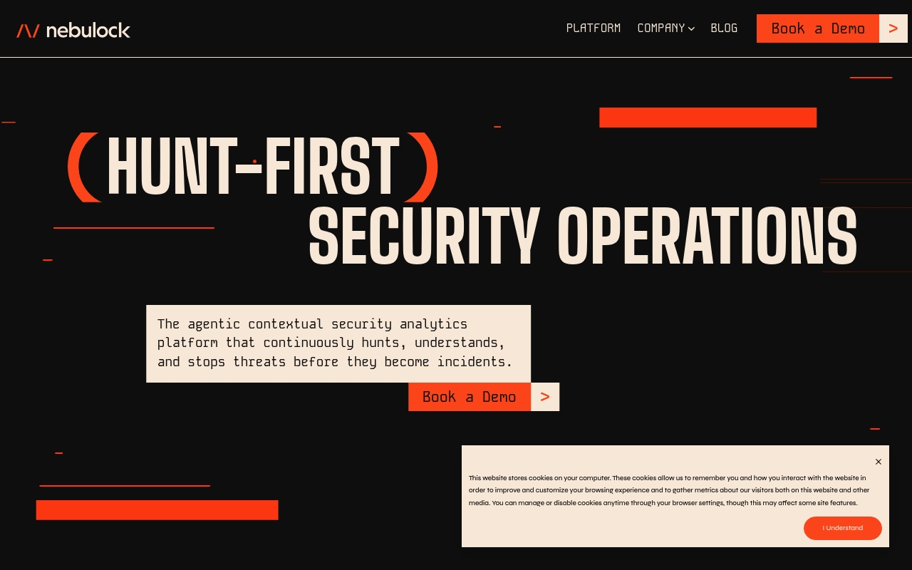 Nebulock website